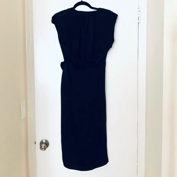 Veronica Beard Black Clarissa Dress - Picture 4 of 7